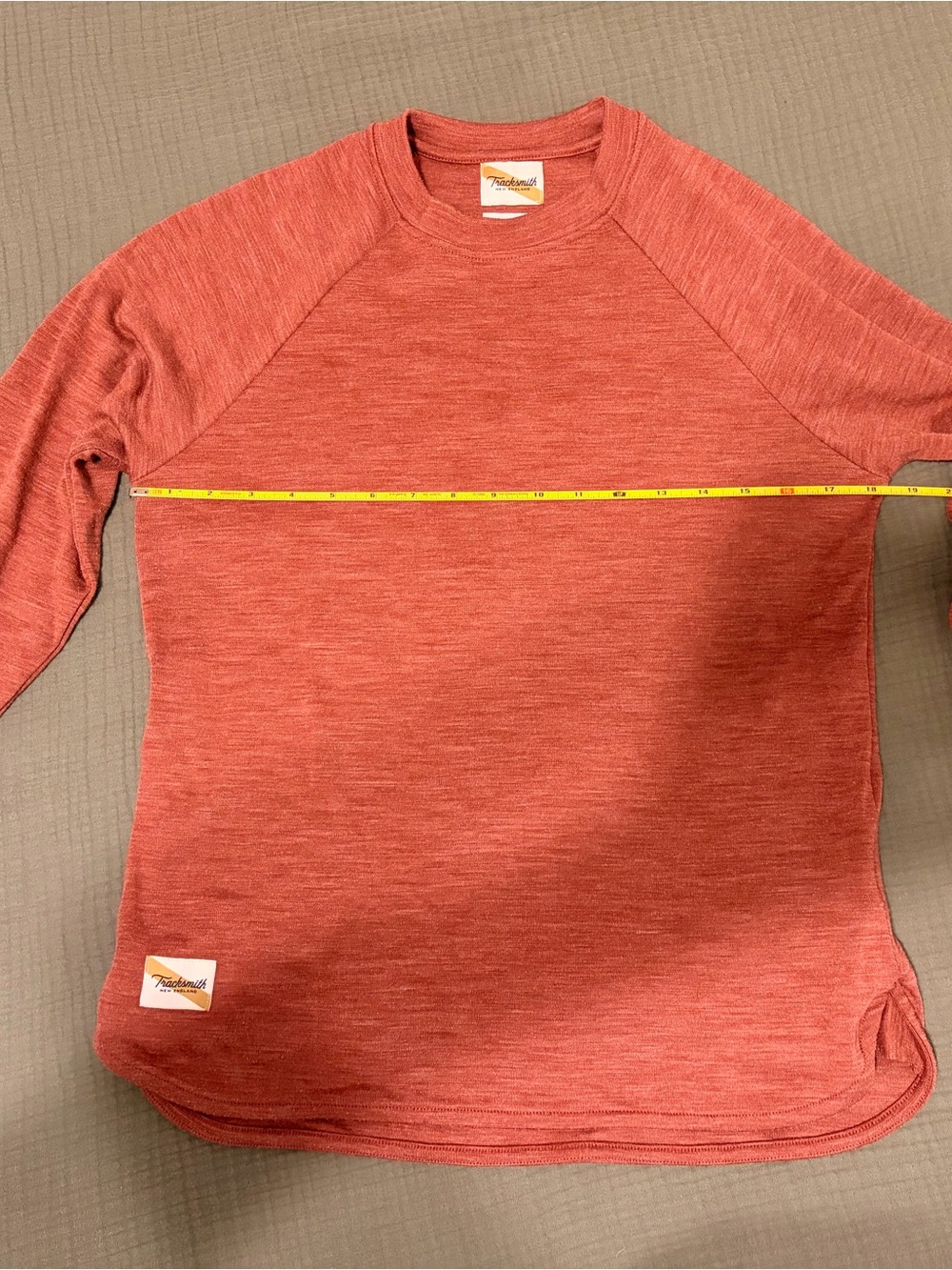 Tracksmith Merino Wool Downeaster Crew